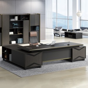 Model DBT002 Modern Executive Desk Office Furniture Manager Supervisor Desk, New Chinese Style Light Luxury Office Furniture Boss Desk