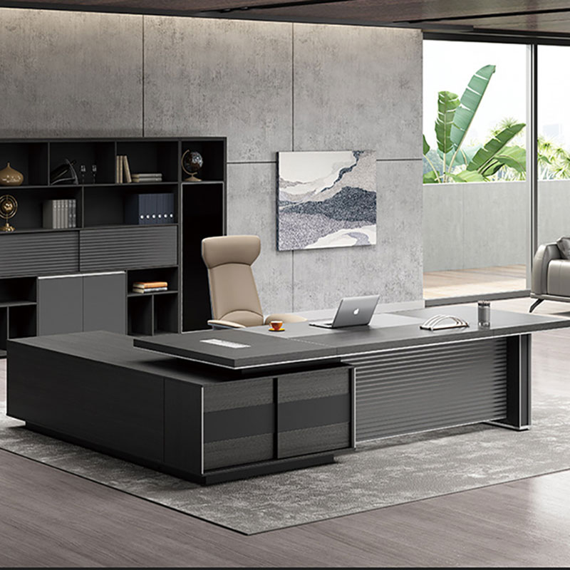 Modle DBT004 Dio Light Luxury Simple Modern Office Single Manager Desk Executive Computer Desk, High-end Office Executive Desk.