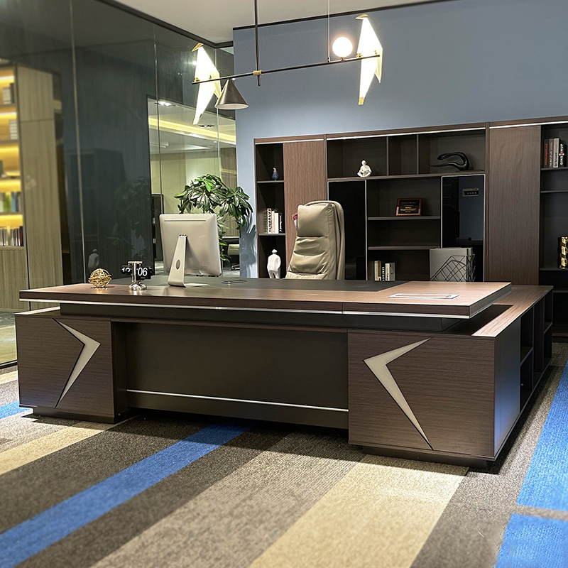 Model. 007 Office Single Executive Desk, Boss/President Office Furniture, Manager/Supervisor Desk, Computer Desk – Best Seller