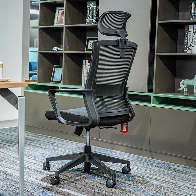 Model BGY001 Wholesale Ergonomic Mesh Chair - Breathable Curved Back with Height-Adjustable Arms for Study, Office, and Long Sitting Sessions